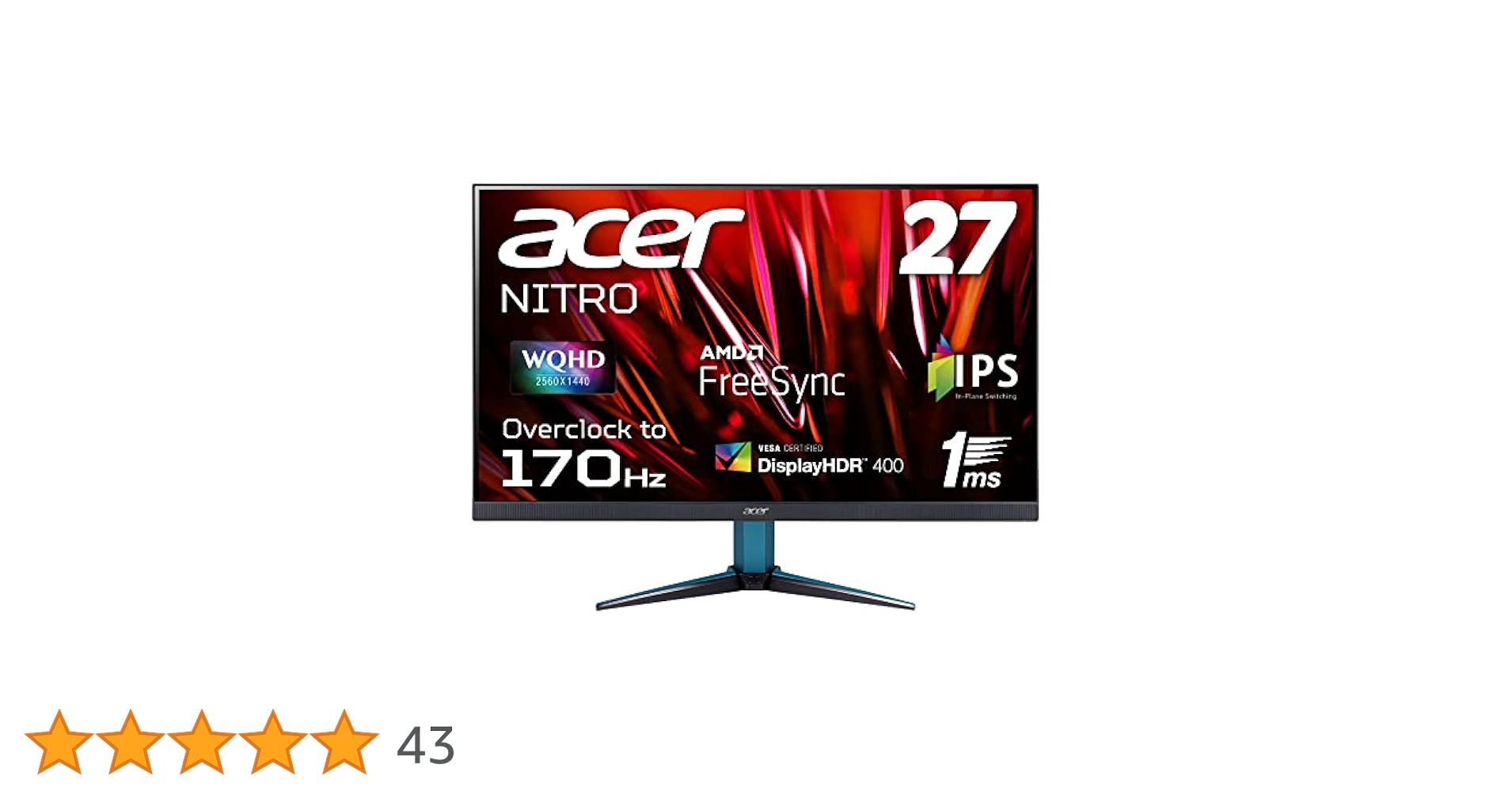 Amazon.co.jp: Acer ゲーミングモニター Nitro 27インチ WQHD